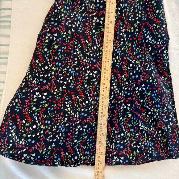 Christopher &‎ Banks Womens 16P Flared Skirt Bright Multi Color Shapes - Picture 3 of 7
